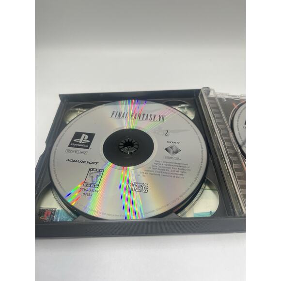 Final Fantasy VII (PlayStation 1, 1997) PS1 TESTED Video Game - Picture 12 of 16